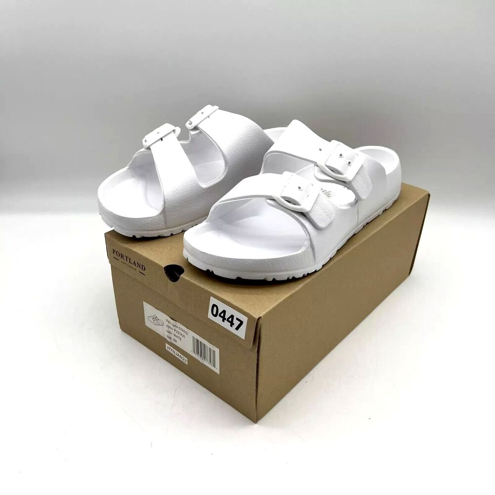 Size: 7M . Double Strap Sandals . Portland . New in Box